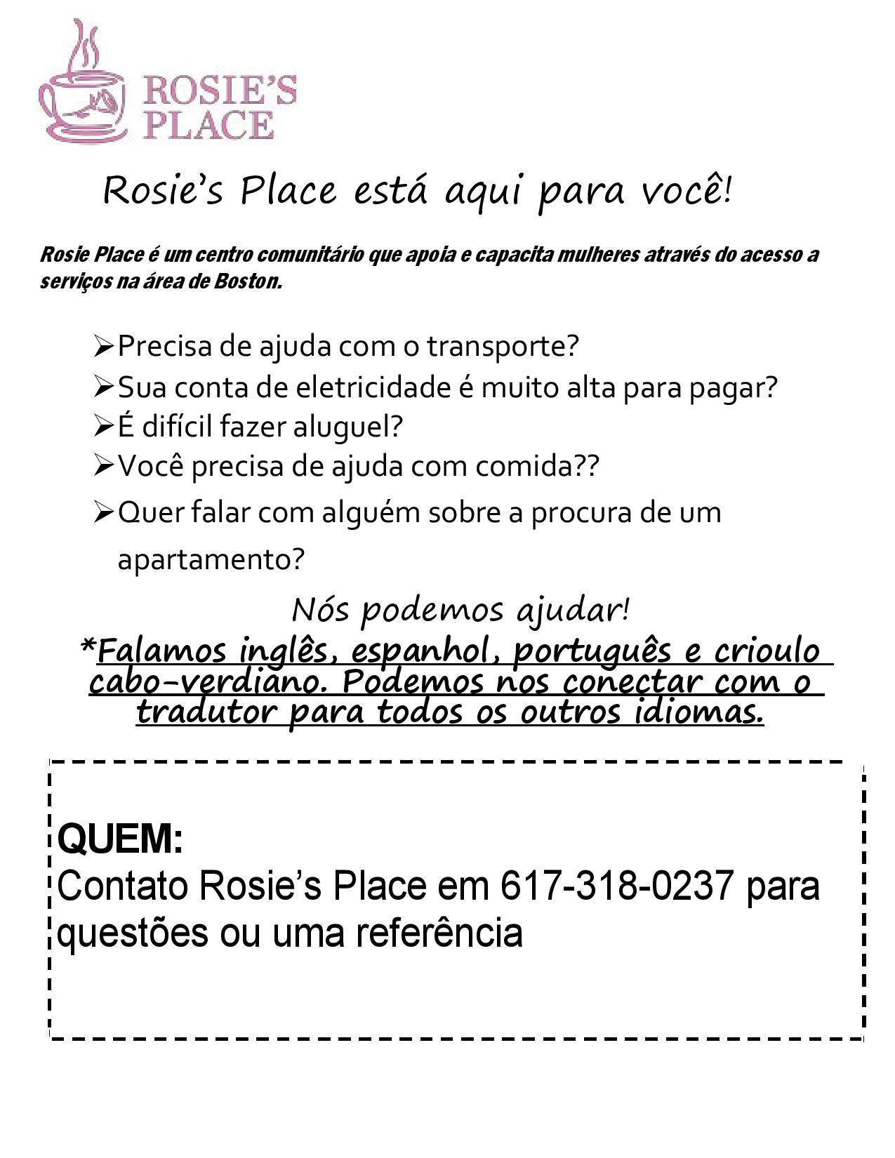 Rosie's Place School Collaborative 4 